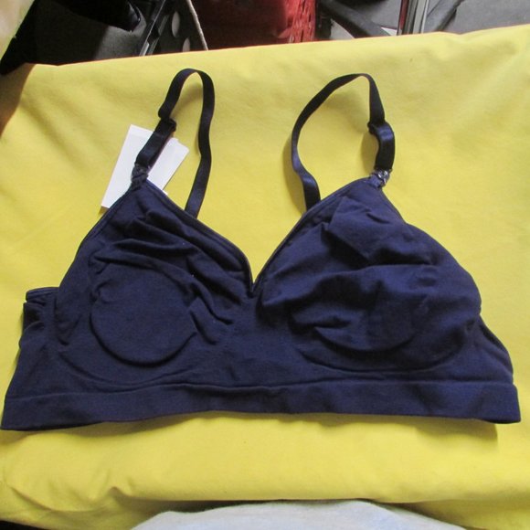 Hanes Intimates & Sleepwear Hanes Comfort Flex Fit Anchor Navy Bra